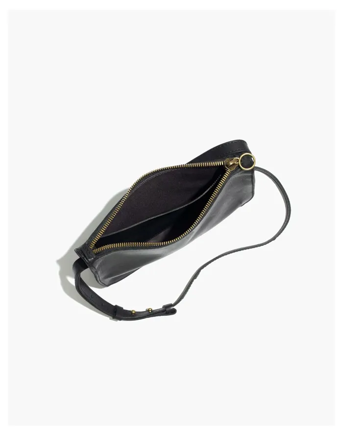 Women The Simple Crossbody Bag True Black Madewell Pouches and Wallets Women The Simple Crossbody Bag True Black Madewell Pouches and Wallets