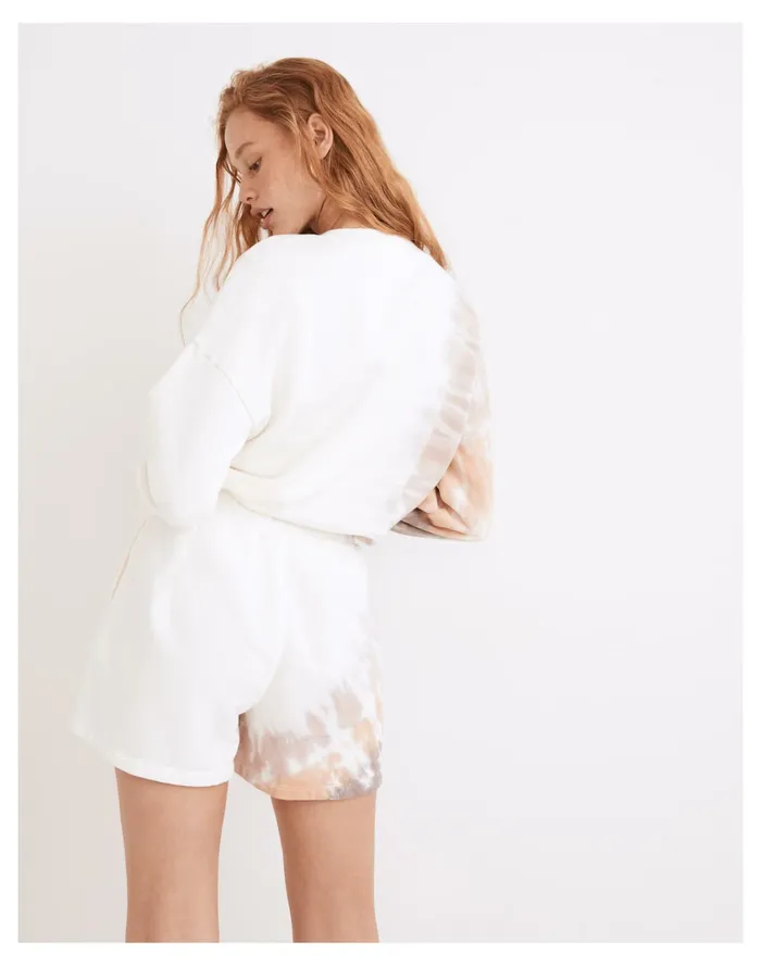 Women Tie Dye Resourced Cotton Sweatshorts Lighthouse Madewell Sweatshirts and Sweatpants Women Tie Dye Resourced Cotton Sweatshorts Lighthouse Madewell Sweatshirts and Sweatpants