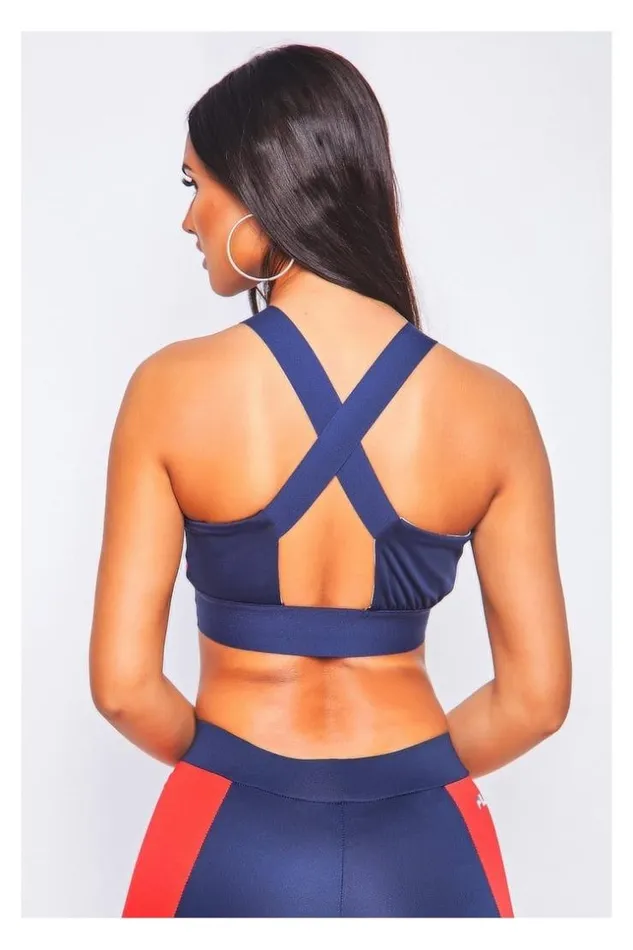 Women Top Jasmine Fila Blue Fila 687101 Brentiny Paris Lace Tops