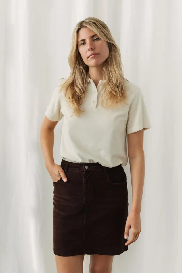 Women Tops Women 8211 Savo 8211 Ecru TWOTHIRDS Tops