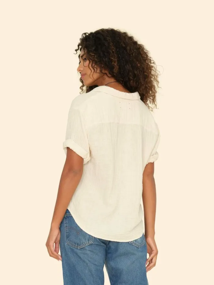 Women Tops Xirena Oysterette Cruz Top