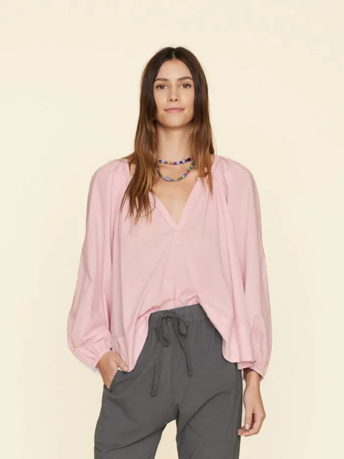 Women Tops Xirena Pink Dew Harris Top