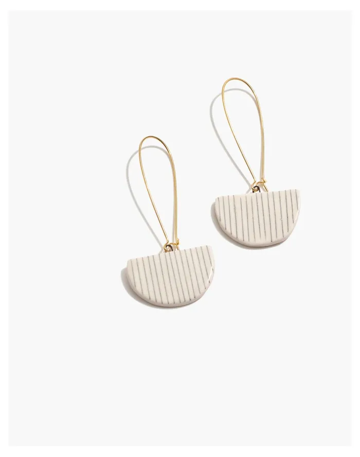 Women Twenty Two West Pinstripe Caf Earrings Pinstripe Madewell Earrings Women Twenty Two West Pinstripe Caf Earrings Pinstripe Madewell Earrings