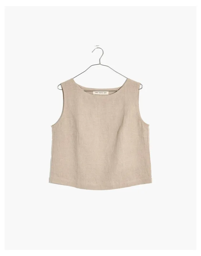 Women Two Days Off Suki Top Natural Madewell Tops and Shirts