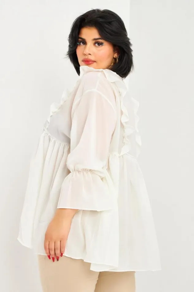 Women White Openwork Lace Dress Brentiny Paris Tie And Dye Dresses