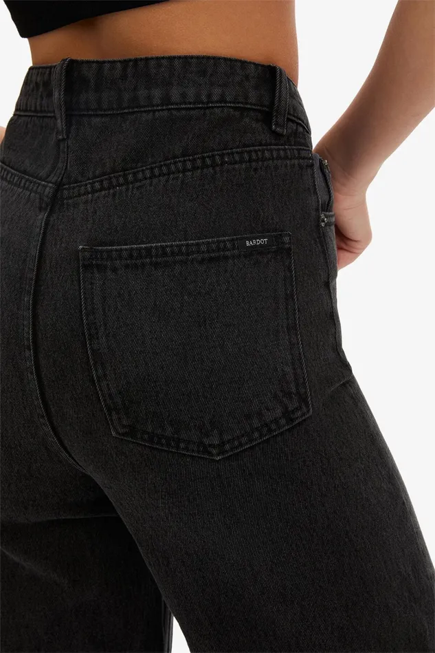 Women Wide Jeans Bardot Cindy Wide Full Leg Jean In Washed Bla Washed Bla Women Wide Jeans Bardot Cindy Wide Full Leg Jean In Washed Bla Washed Bla