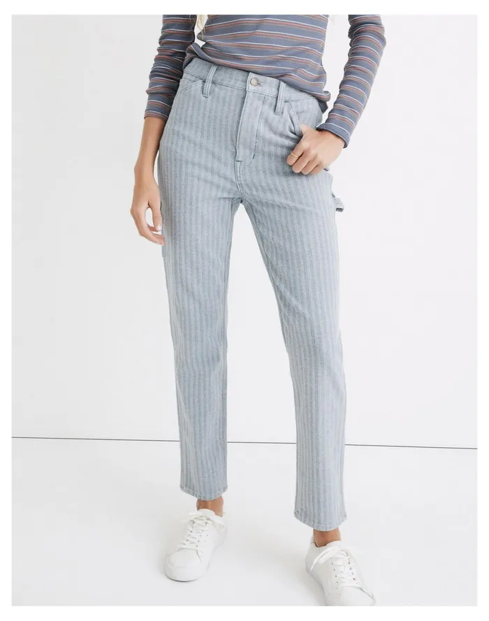 Women Workwear Collection Herringbone Denim High Rise Tapered Pants Indigo Herringbone Madewell Jeans Women Workwear Collection Herringbone Denim High Rise Tapered Pants Indigo Herringbone Madewell Jeans