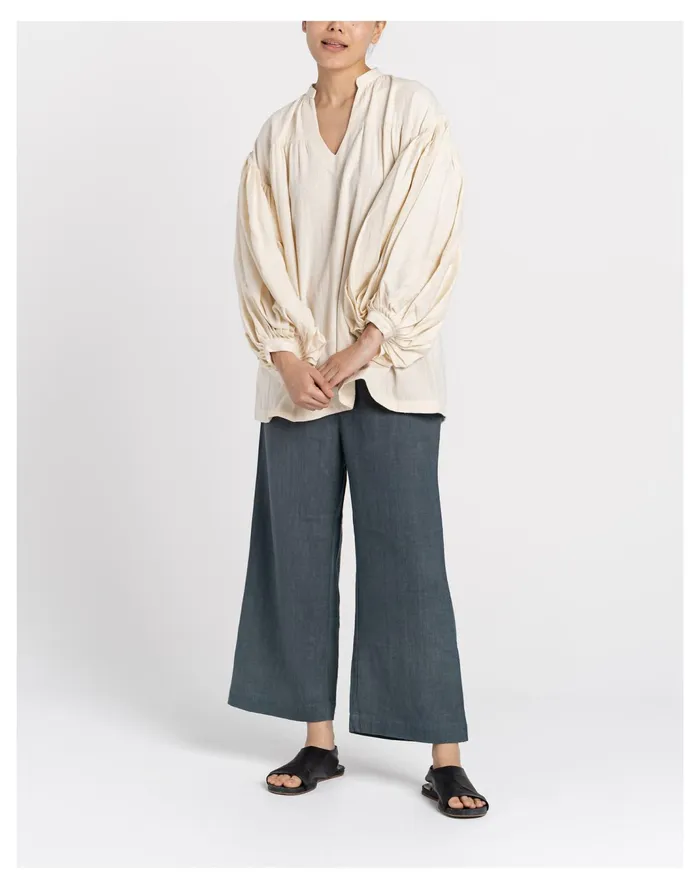 Women World Of Crow Organic Cotton Longline Top In Natural Ecru Ecru Madewell Tops and Shirts Women World Of Crow Organic Cotton Longline Top In Natural Ecru Ecru Madewell Tops and Shirts