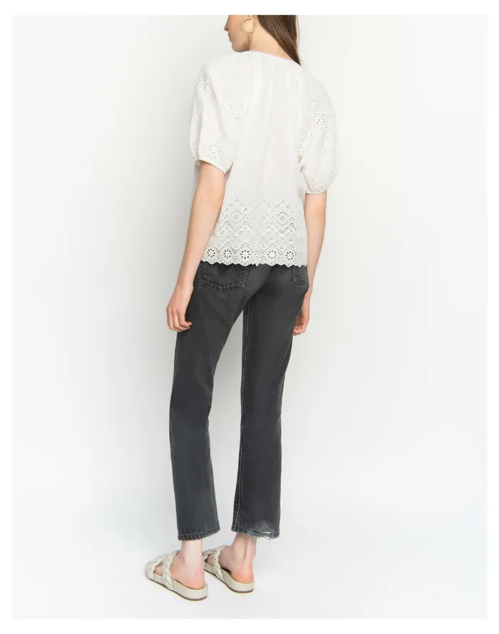 Women WVN Eliza Blouse White Madewell Tops and Shirts Women WVN Eliza Blouse White Madewell Tops and Shirts