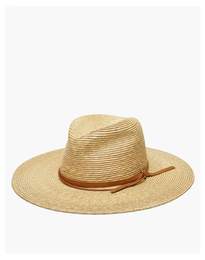 Women WYETH Straw Harley Hat Natural Madewell Hats