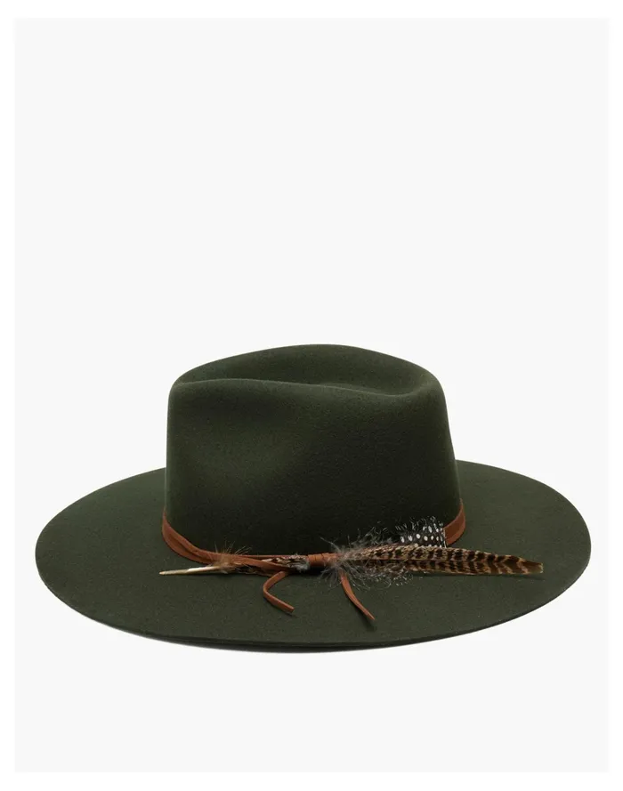 Women WYETH Wool Hollis Hat Olive Madewell Hats Women WYETH Wool Hollis Hat Olive Madewell Hats