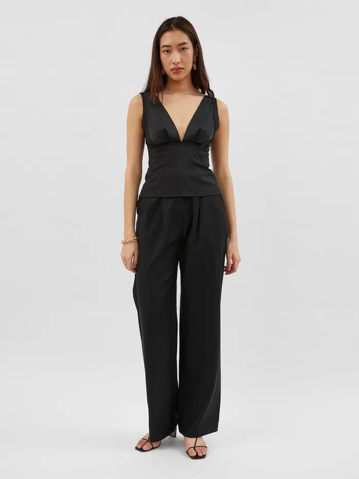 Women Wynn Hamlyn 8211 Lily Trouser In Black The UNDONE Pants