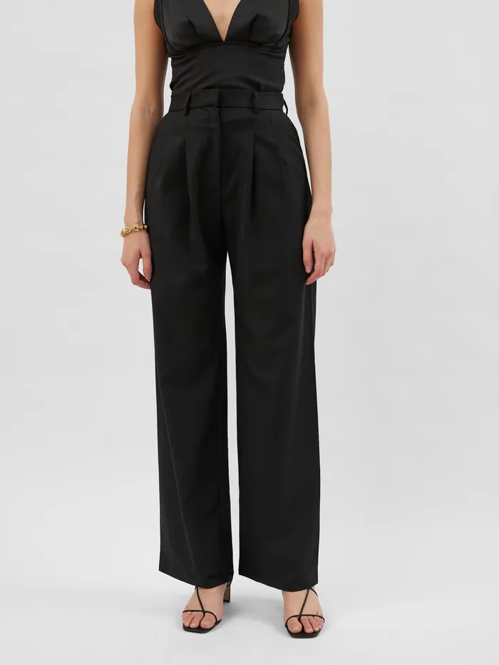 Women Wynn Hamlyn 8211 Lily Trouser In Black The UNDONE Pants