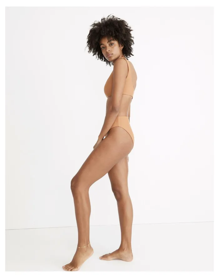 Women X Jade Swim Incline Bikini Bottom Toasted Nut Madewell Swim Women X Jade Swim Incline Bikini Bottom Toasted Nut Madewell Swim