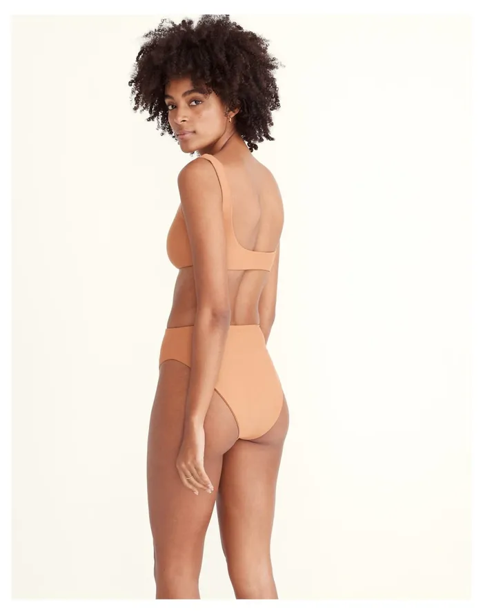 Women X Jade Swim Incline Bikini Bottom Toasted Nut Madewell Swim Women X Jade Swim Incline Bikini Bottom Toasted Nut Madewell Swim