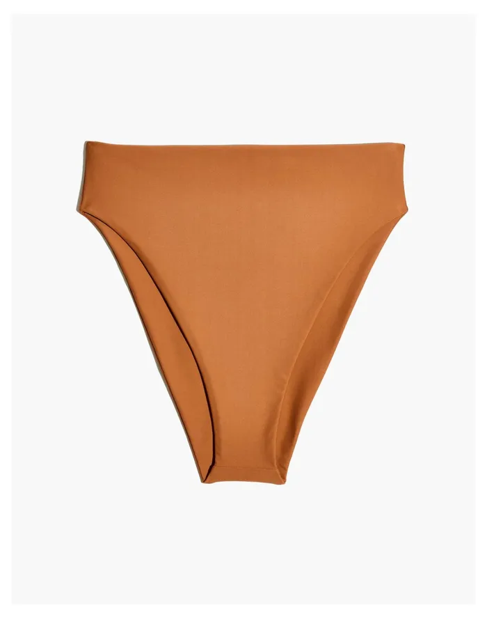 Women X Jade Swim Incline Bikini Bottom Toasted Nut Madewell Swim Women X Jade Swim Incline Bikini Bottom Toasted Nut Madewell Swim