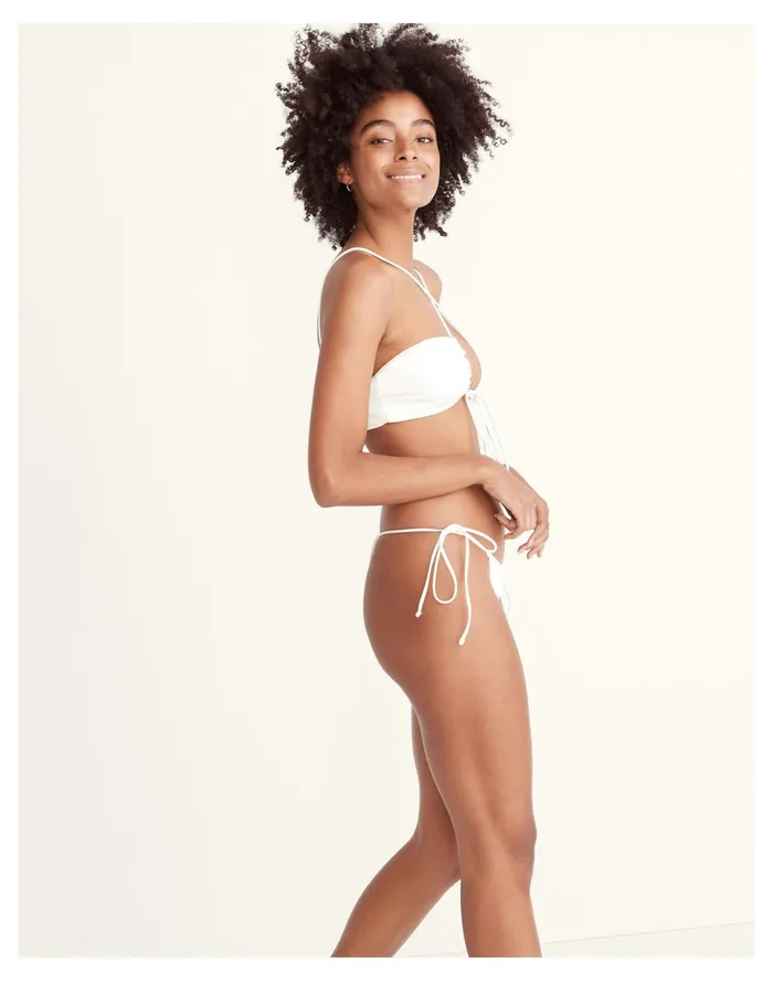 Women X Jade Swim Lana String Bikini Bottom White Madewell Swim Women X Jade Swim Lana String Bikini Bottom White Madewell Swim
