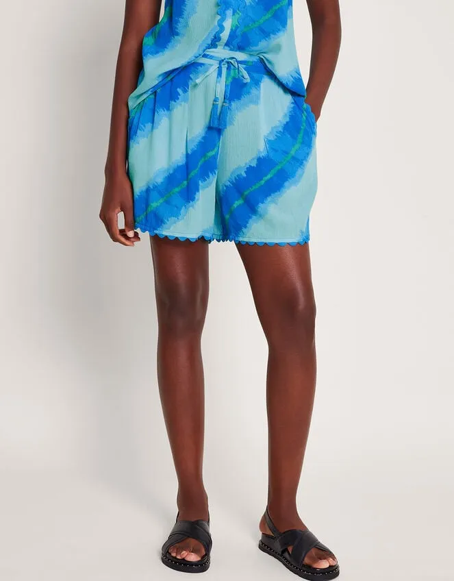 Women Zifia Stripe Shorts Blue Monsoon Beachwear and Swimwear