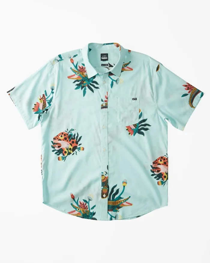 Zeledon Sundays Short Sleeve Shirt Coastal Men Billabong Shirts