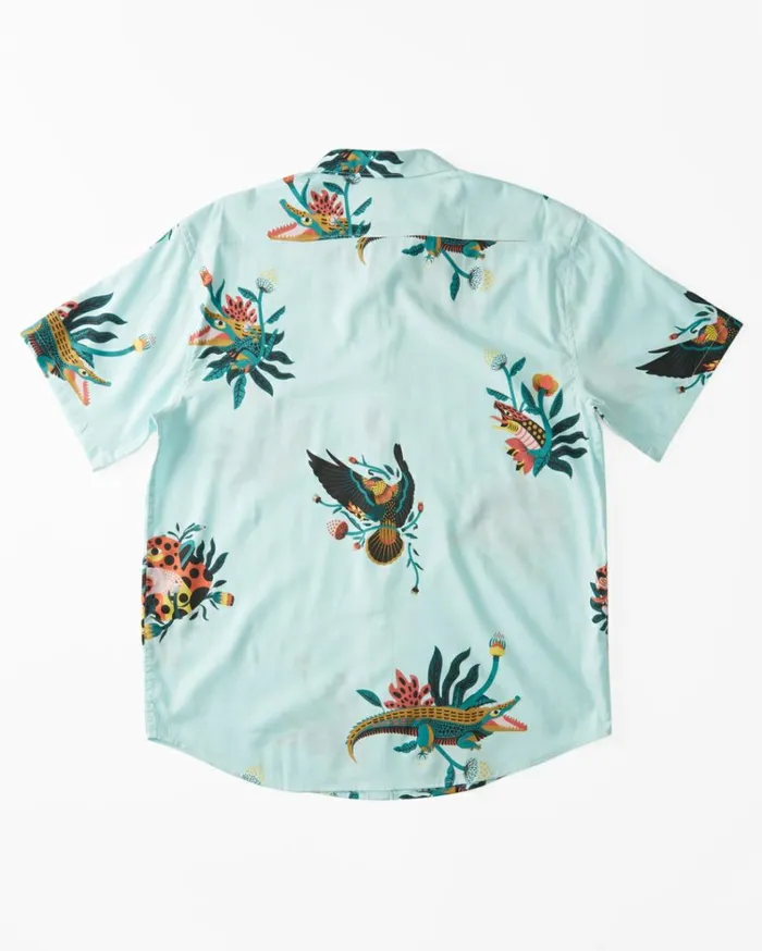 Zeledon Sundays Short Sleeve Shirt Coastal Men Billabong Shirts